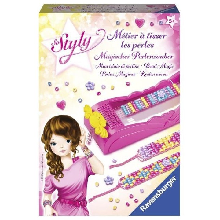 Métier a tisser les perles - Ravensburger - Loisir créatif enfant -