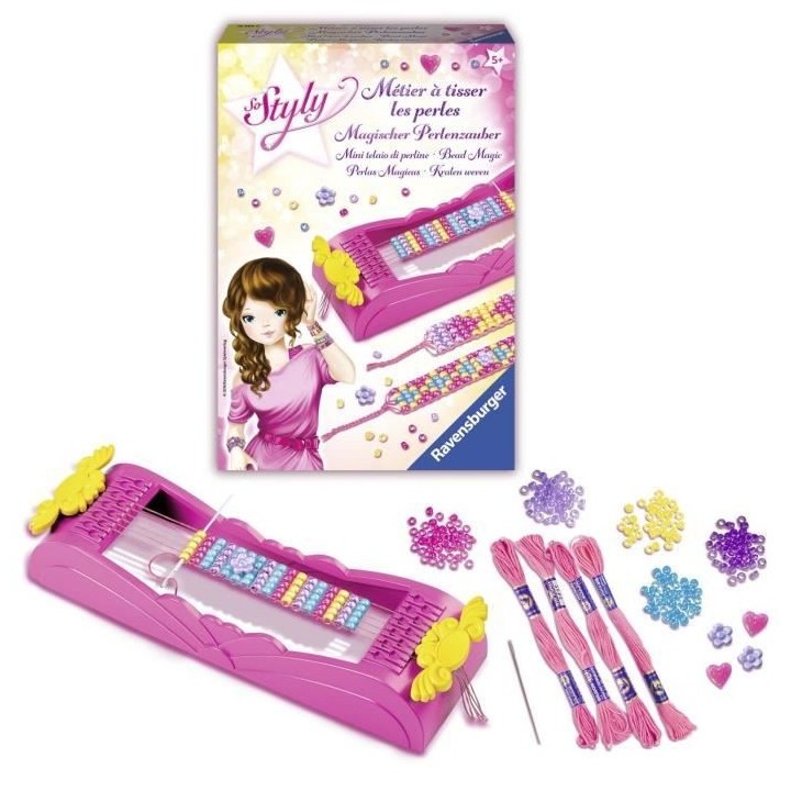 Métier a tisser les perles - Ravensburger - Loisir créatif enfant -