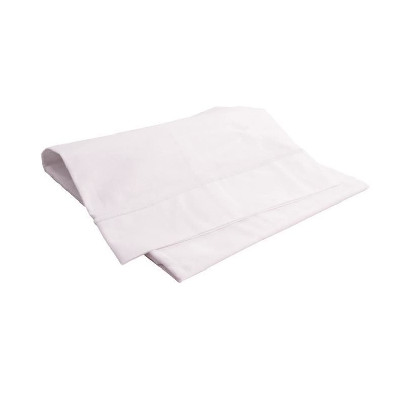 DOMIVA Drap plat Uni - Coton - Blanc - 40 x 80 cm