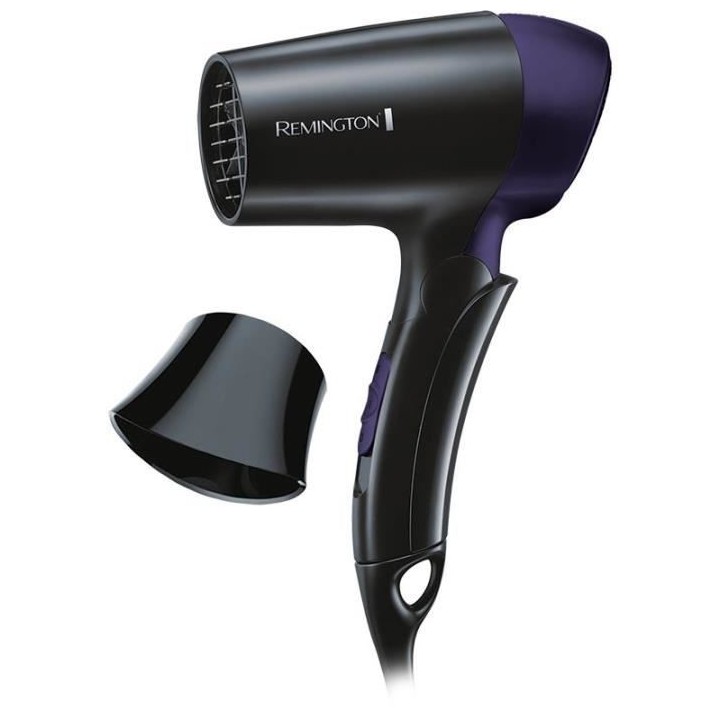 Remington D2400 Seche-Cheveux Voyage 1400W On The Go, Poignée Pliable