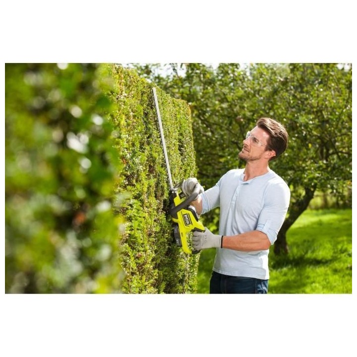 Taille-haies sans fil 18V ONE+ RYOBI RHT184520 - Lame de 45 cm 1 batte