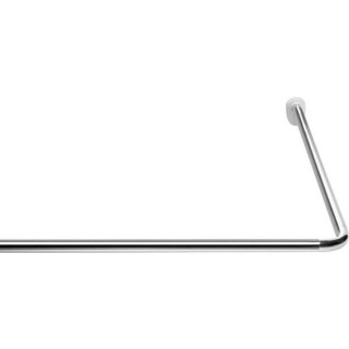 RIDDER Tringle de rideau de douche coin universelle 25 mm Chrome 59500
