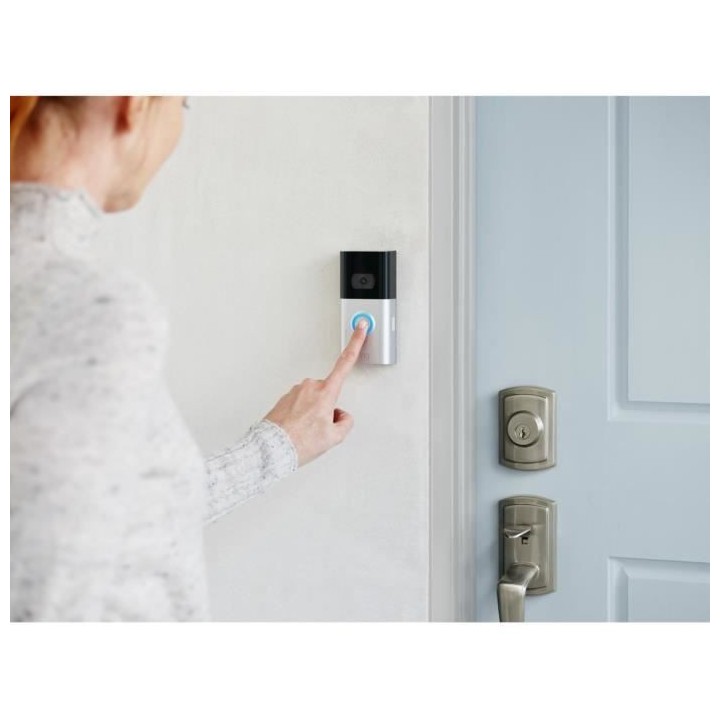 RING - Caméra de surveillance - Video Doorbell 3 Slim