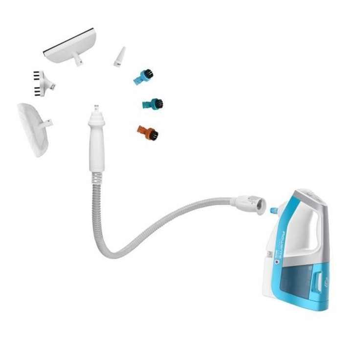 ROWENTA RY8544WH Clean & Steam Multi Nettoyeur Vapeur 2en1 - Nettoie e