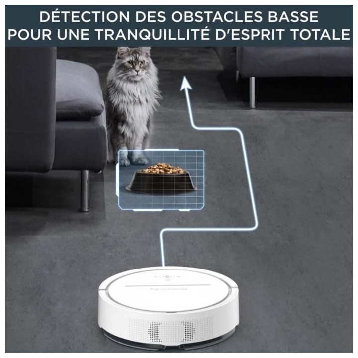 ROWENTA RR7877WH X-Plorer Serie 120 AI Aspirateur robot Intelligence a