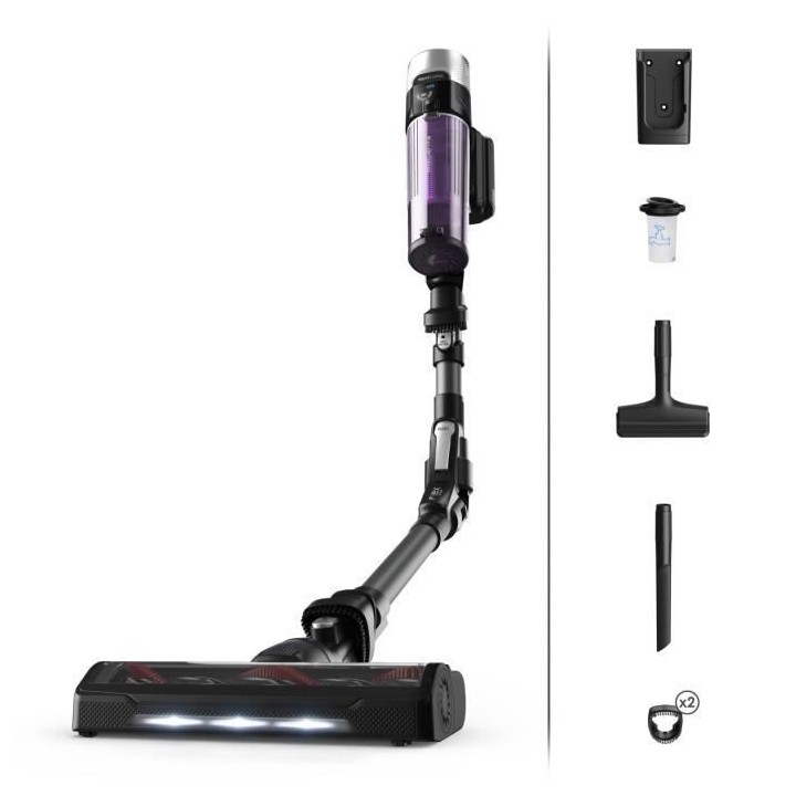 ROWENTA X-FORCE FLEX 9.60 ALLERGY RH2038WO Aspirateur Balai sans fil,