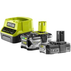 Pack 2 batteries RYOBI 18V...