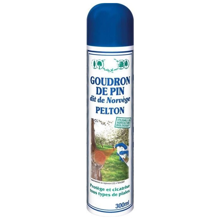 PELTON - Cicatrisant aerosol pour troncs d'arbres 300ml