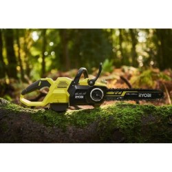 Tronçonneuse sans fil 36V MAXPOWER RYOBI RY36CSX35A-150 - Brushless, Guide 35 cm - Sans batterie ni chargeur