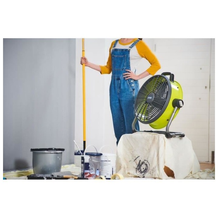 RYOBI Ventilateur brasseur d'air 18V ONE+ R18F5-0