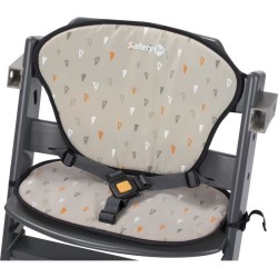 SAFETY 1ST Chaise Haute Timba + Coussin Warm Grey