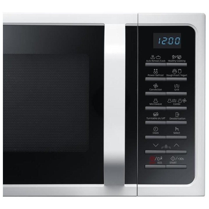 Micro-ondes combiné - SAMSUNG - MC28H5015CW - Blanc - l 51,7 x H 31 x