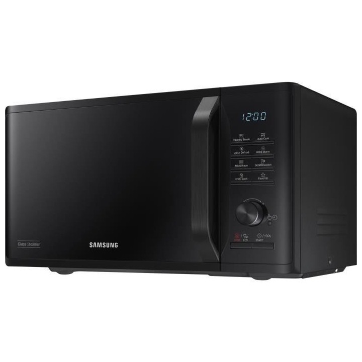 Micro-ondes solo - SAMSUNG - MS23K3555E - Noir - 23L - Contrôle élec
