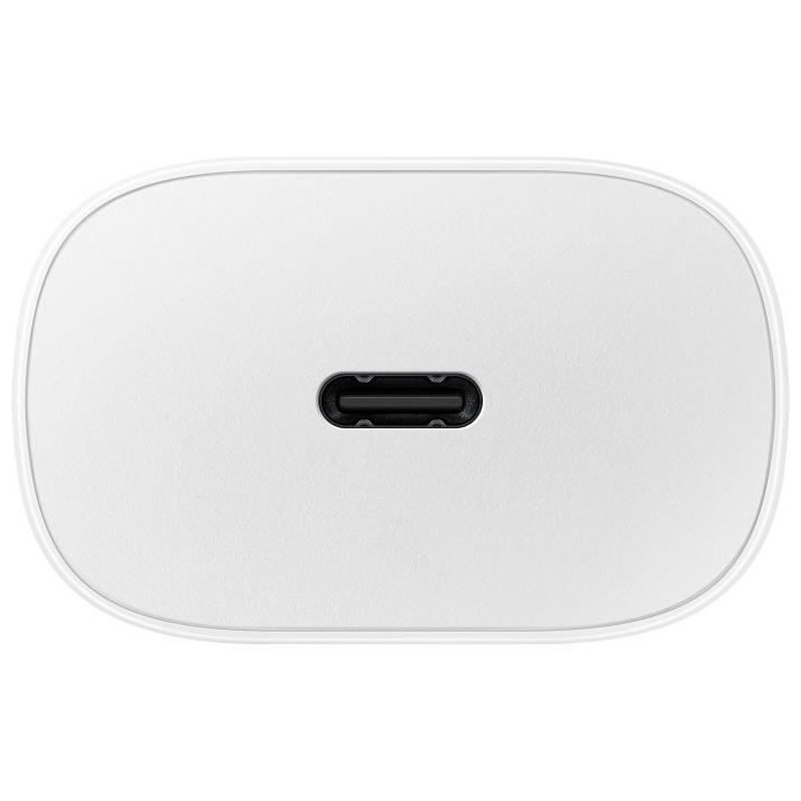 Chargeur secteur RAPIDE - 25W - SAMSUNG - Port USB Type C (sans câble