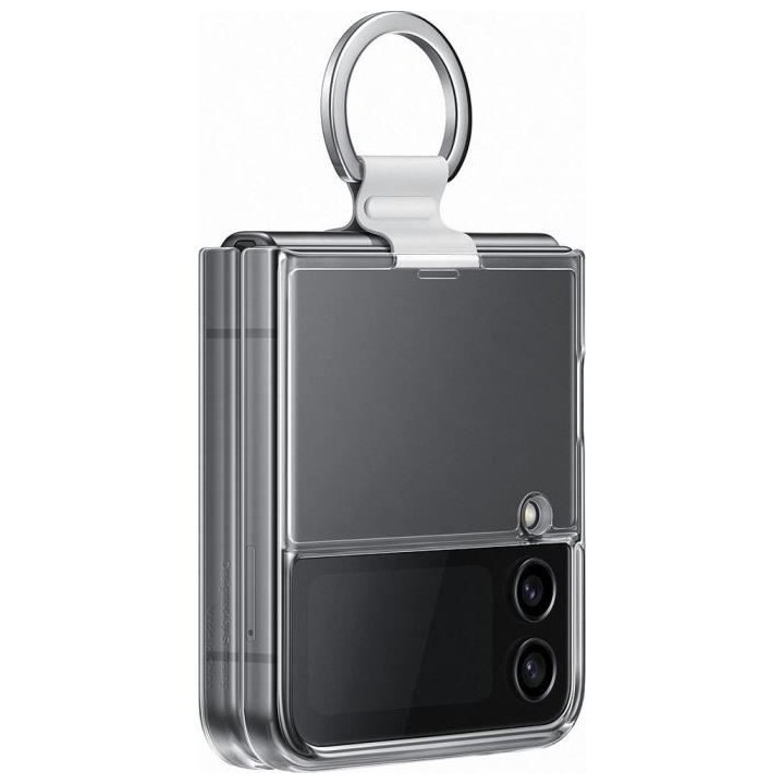 Coque transparente avec anneau SAMSUNG Galaxy Z Flip4