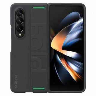 Coque silicone avec laniere SAMSUNG Galaxy Z Fold4 Noir