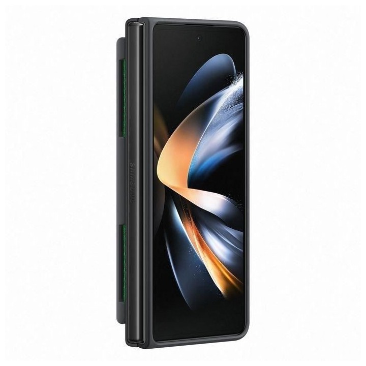 Coque silicone avec laniere SAMSUNG Galaxy Z Fold4 Noir