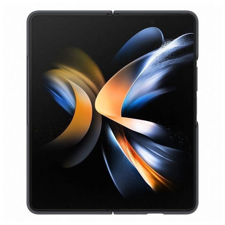 Coque silicone avec laniere SAMSUNG Galaxy Z Fold4 Noir