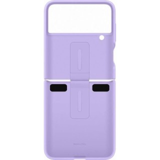 Coque Silicone avec Anneau SAMSUNG Galaxy Z Flip4 lavande