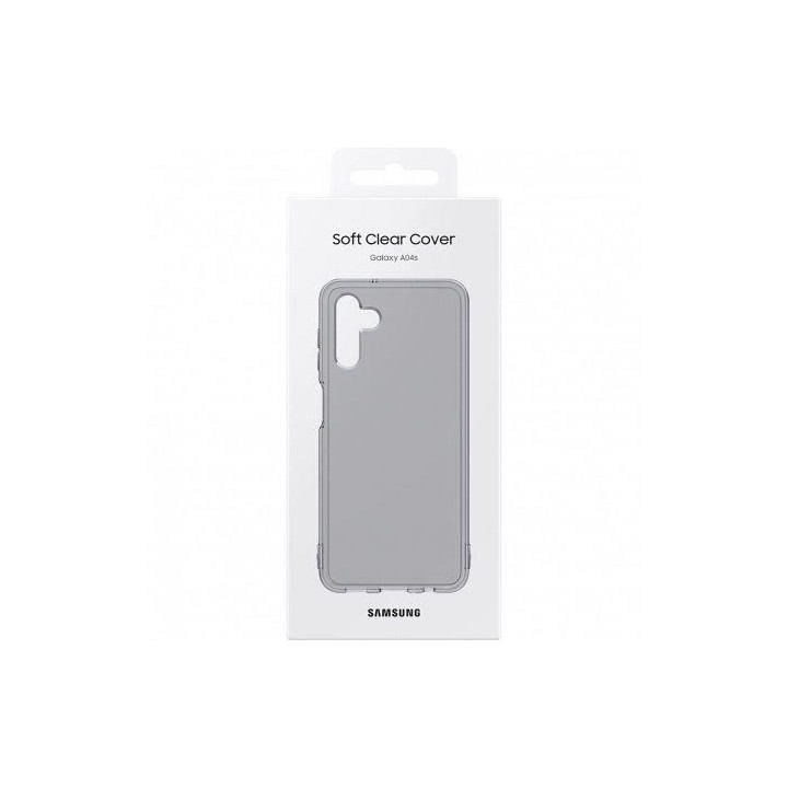 Coque arriere transparente SAMSUNG Galaxy A04s Noir