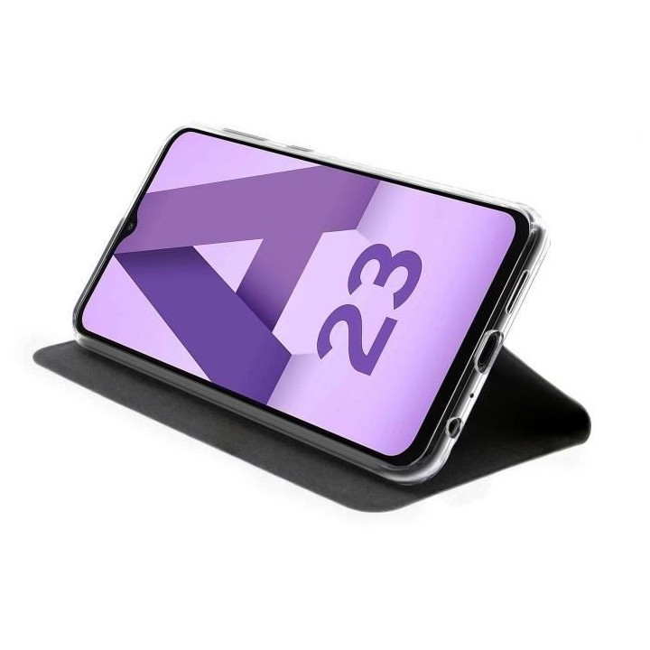 Coque Flip Wallet 'Designed for Samsung' Galaxy A23 5G Noir
