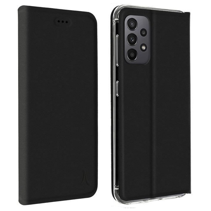 Coque Flip Wallet 'Designed for Samsung' Galaxy A23 5G Noir