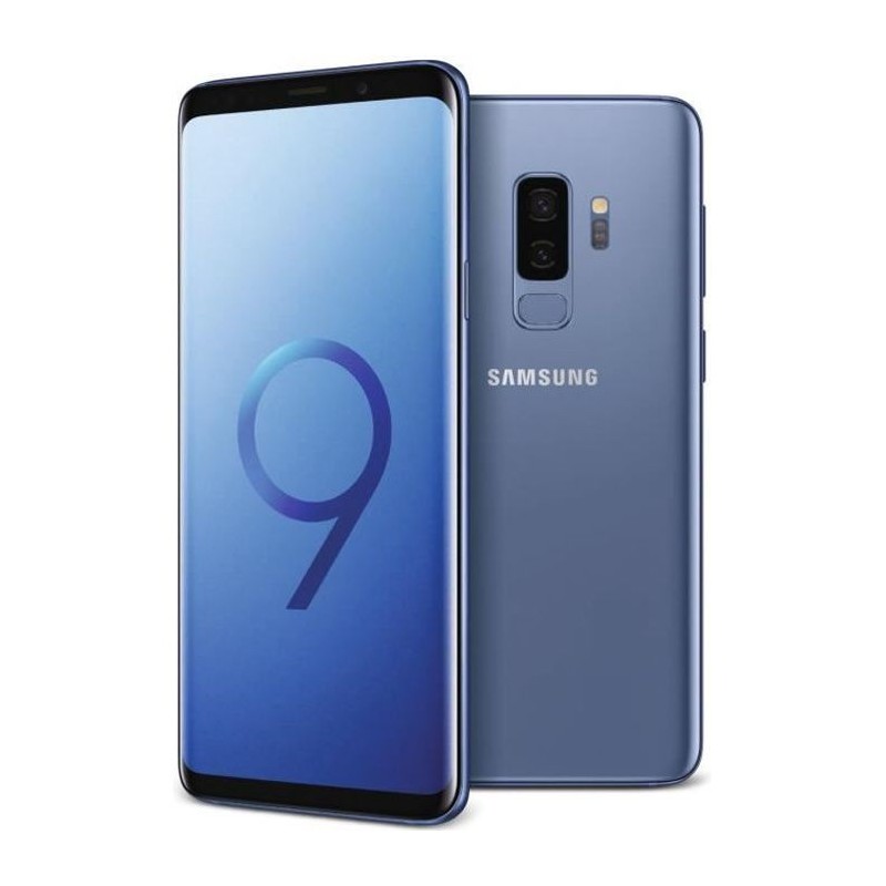 Samsung Galaxy S9+ Bleu Corail - Double Sim - 6 Go RAM