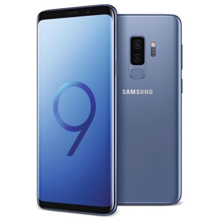 Samsung Galaxy S9+ Bleu Corail - Double Sim - 6 Go RAM