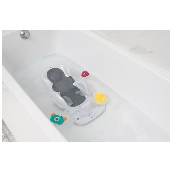 TIGEX Fauteuil de Bain Gris Perle Soft Gris