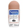 SANEX Déodorant Natur Protect peaux sensibles Pierre d'alun bille - 50 ml