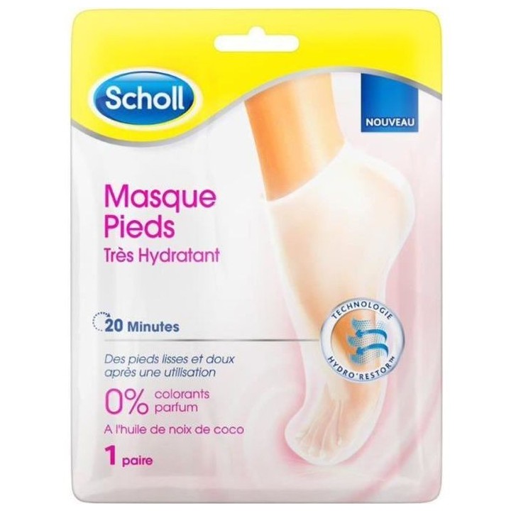 SCHOLL Masque pieds - Chaussette - Tres hydratant