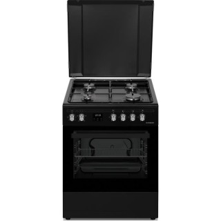 Cuisiniere a gaz vintage SCHNEIDER - SCG6MFCB - 4 feux - 88.4 CM - Noi