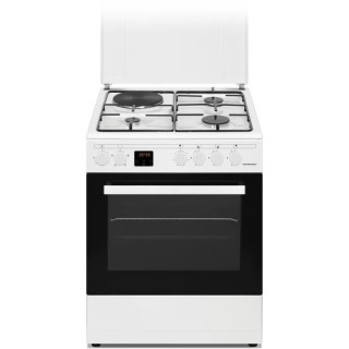 Cuisiniere Gaz + éléctrique SCHNEIDER - SCG631CW - 4 feux - 89 CM -