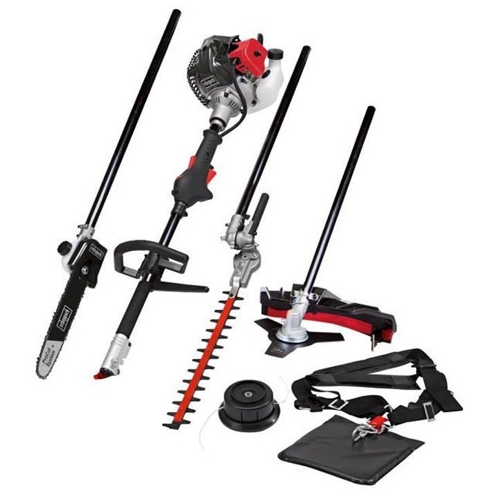 Scheppach Multi-outil de jardin a essence 4 en 1 MFH3300-4P