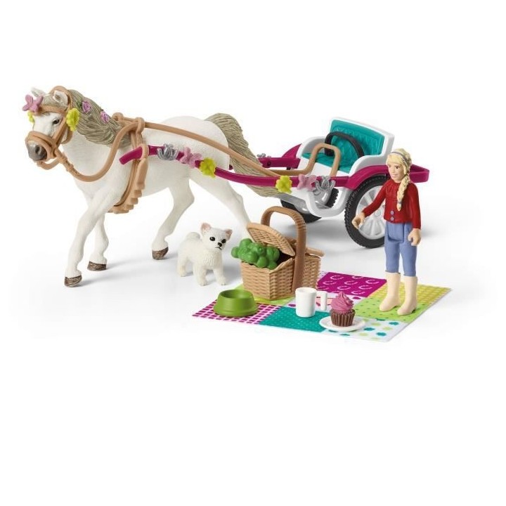 SCHLEICH - Caleche pour le spectacle équestre - 42467 - Gamme Horse C