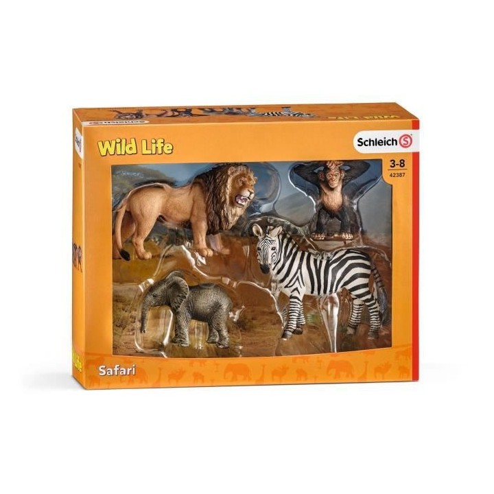 SCHLEICH - Kit de base Wild Life - 42387 - Gamme Wild Life