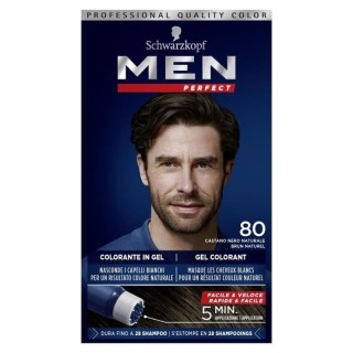 SCHWARZKOPF - Men Perfect - Gel Colorant Anti-Cheveux Blancs Homme - C
