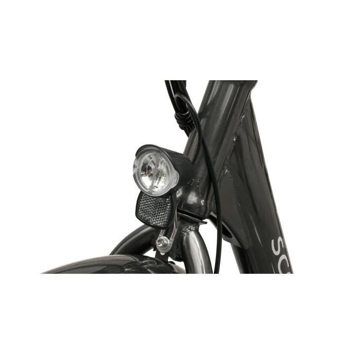 Vélo Électrique - SCOOTY - Scooty City 26 Plus - 26'' Gris 6 vitesse