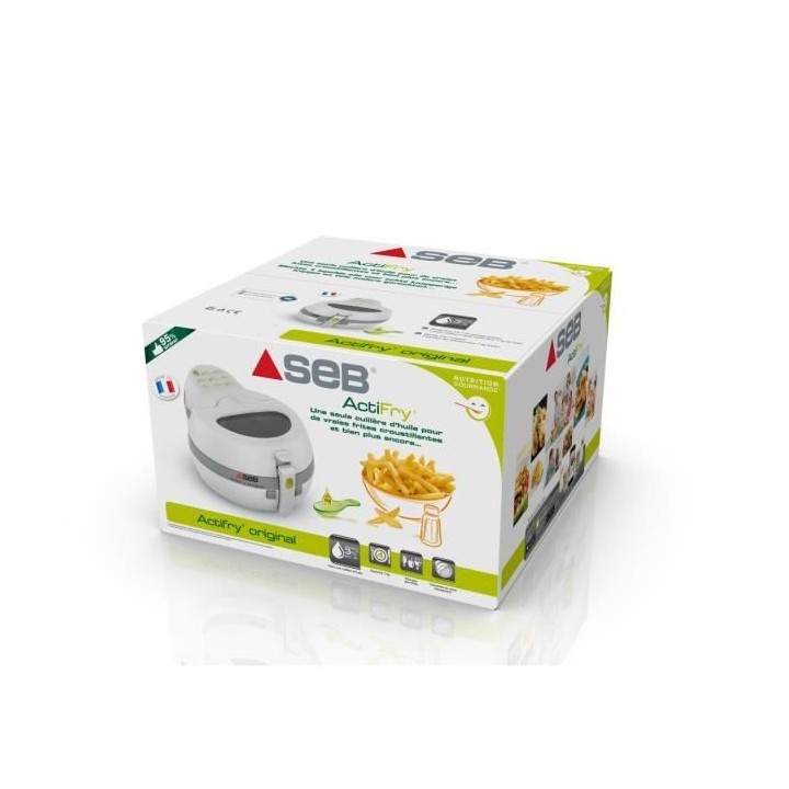 SEB FZ712100 ActiFry Friteuse électrique sans huile, 3% de matiere gr