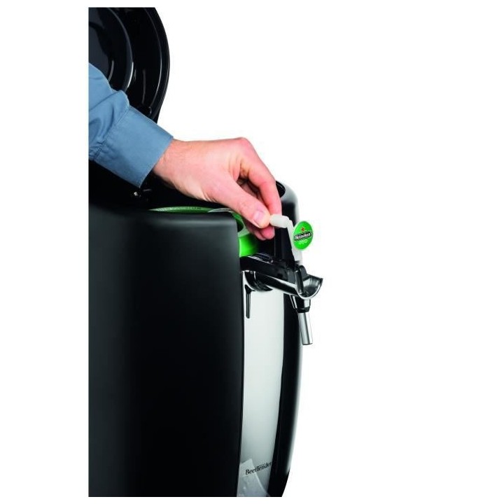 SEB VB310E10 Beertender Noir/Chrome Machine a biere pression, Tireuse