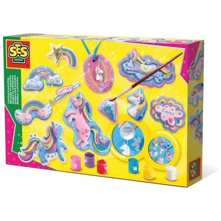 SES CREATIVE Moulage et peinture - Licornes