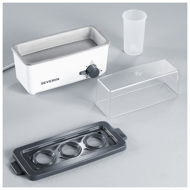 SEVERIN EK3161 Cuit-oeufs, 3 temps de cuisson (a la coque, mollet ou d