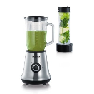SEVERIN SM3737 Blender classique avec extracteur de nutriments Mix&Go