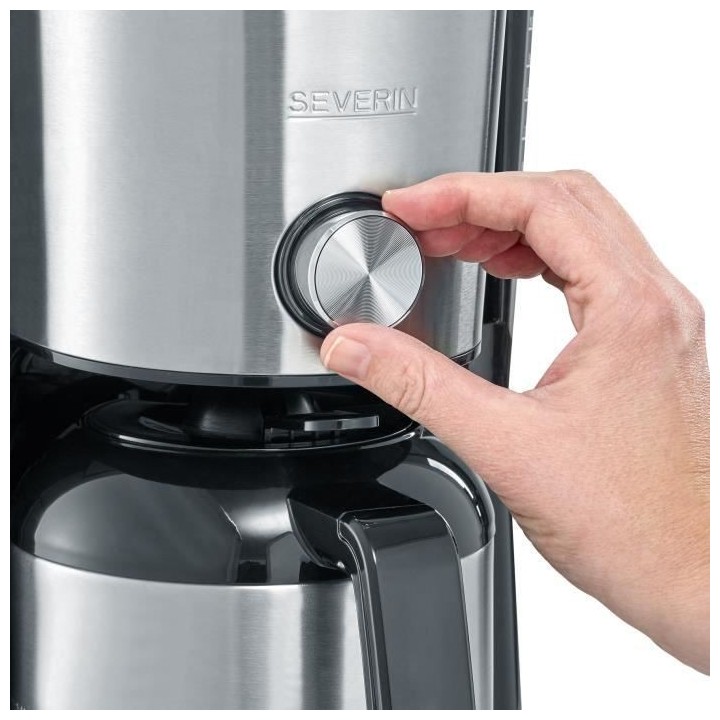 SEVERIN KA4845 Cafetiere filtre TypeSwitch isotherme, Sélecteur d'ar