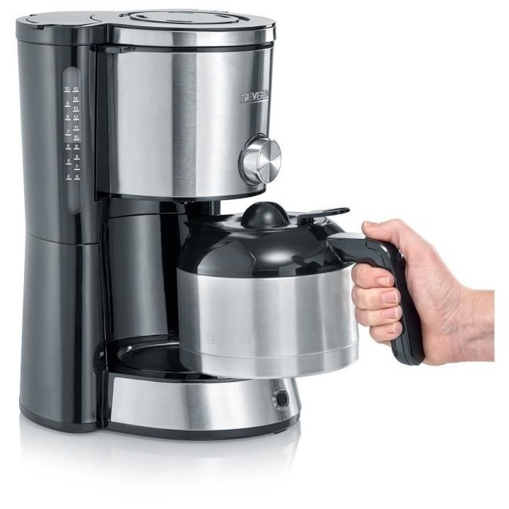 SEVERIN KA4845 Cafetiere filtre TypeSwitch isotherme, Sélecteur d'ar