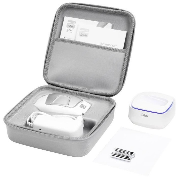 Epilateur lumiere pulsée SIlk'n Glide - 200.000 flahs - corps et visa