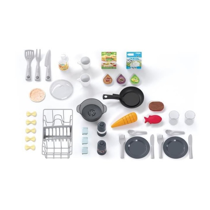 TEFAL Cuisine Studio XXL Smoby - Machine a espresso, panier vaisselle,