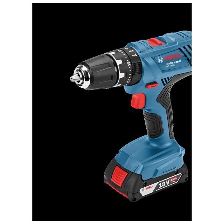 Perceuse a Percussion GSB 18V-21 2x2,0Ah GAL 18V-40 L-BOXX BOSCH