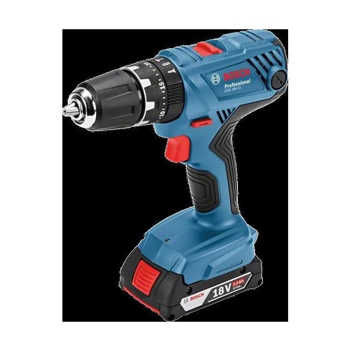 Perceuse a Percussion GSB 18V-21 2x2,0Ah GAL 18V-40 L-BOXX BOSCH