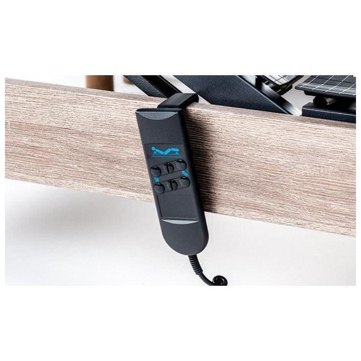 DEKO DREAM Ensemble matelas+sommier relaxation électrique COMFORT Sam